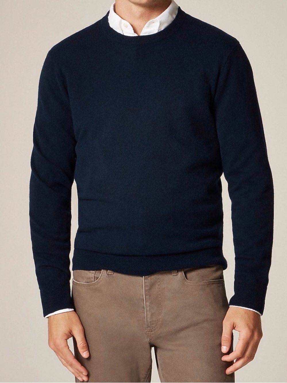 J.Crew Tall cashmere crewneck sweater NWT Size L-T